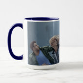 Nebel über Mandaree Kaffee-Tasse Tasse (Links)