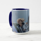 Nebel über Mandaree Kaffee-Tasse Tasse (Vorderseite Links)