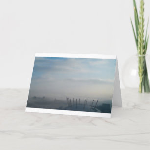 Nebel über Millennium Dome, London (2) Karte