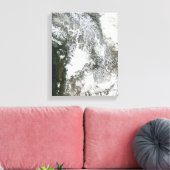 Nebel und Schnee im Pazifischen Nordwesten (wahre  Leinwanddruck (Insitu (Wohnzimmer))