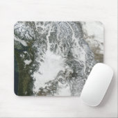 Nebel und Schnee im Pazifischen Nordwesten (wahre Mousepad (Mit Mouse)