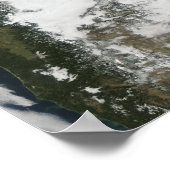 Nebel und Schnee im Pazifischen Nordwesten (wahre Poster (Ecke)