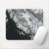 Nebel und Schnee in British Columbia Mousepad (Mit Mouse)