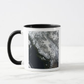 Nebel und Schnee in British Columbia Tasse (Links)