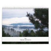 Nebel und Schrifts-Kalender Kalender (Titelbild)