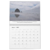 Nebel und Schrifts-Kalender Kalender (Mär 2027)