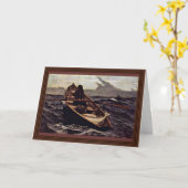 Nebel-Warnung (die Nebel-Warnung) durch Homer Karte (Gelbe Blume)