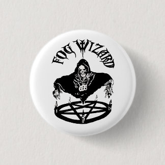 Nebel-Zauberer-Übelknopf Button