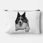 Nebel Zips, festes Flüstern Zubehörtasche (Vorderseite)