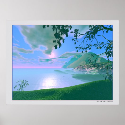 Nebelanstieg Poster (Vorne)