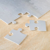 Nebelberg-Aquarell-Landschaft Puzzle (Seite)