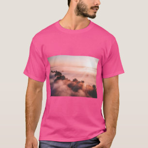 Nebelberg-Dämmerung-Shirt T-Shirt
