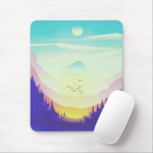 Nebelberge Mousepad (Mit Mouse)