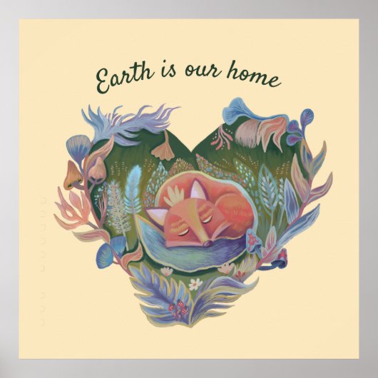 Nebelbildkamera Poster (Vorne)