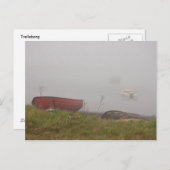 Nebelboote Postkarte (Vorne/Hinten)