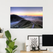 Nebeldämmerung Poster (Heimbüro)