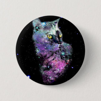 Nebelfleck-Katze im Raum Button