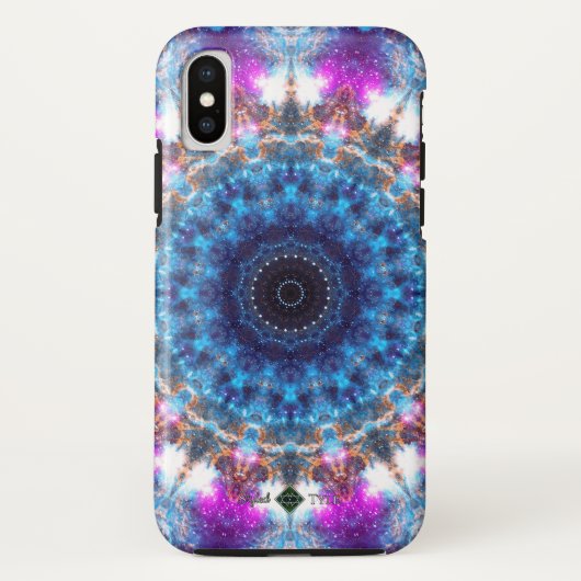 Nebelfleck-Mandala Case-Mate iPhone Hülle (Rückseite)