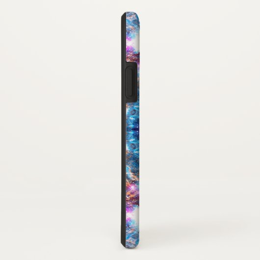 Nebelfleck-Mandala Case-Mate iPhone Hülle (Hinten/Rechts)