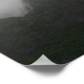 Nebelgebirge Poster (Ecke)