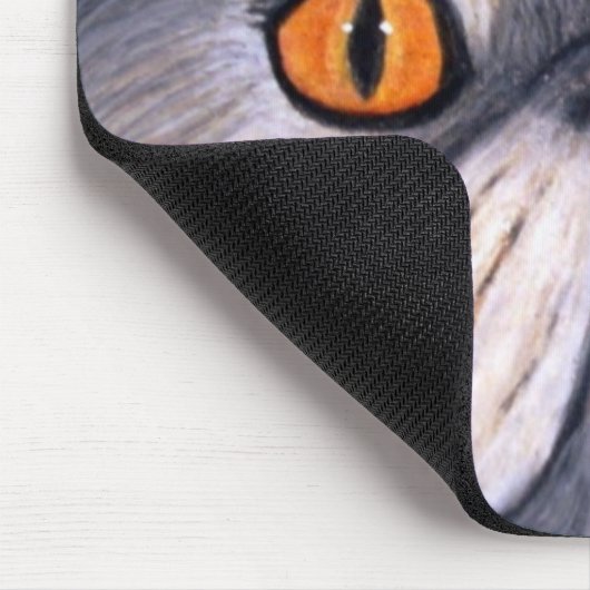Nebelhaft die graue persische Katze Mousepad (Ecke)