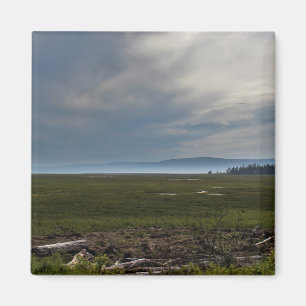 Nebelhafte Berge Magnet