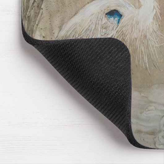 Nebelhafte Bucht Mousepad (Ecke)