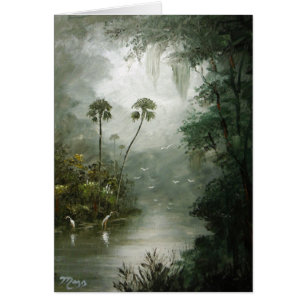 Nebelhafte Fluss-Träume