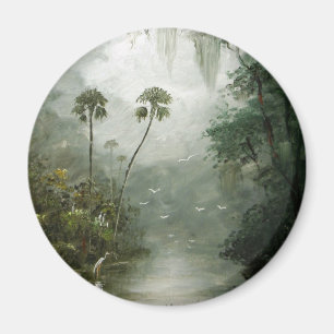 Nebelhafte Fluss-Träume Magnet
