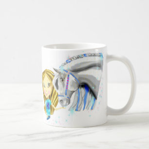 Nebelhafte Liebe MOO I Sie Kaffeetasse