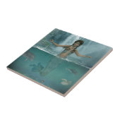 Nebelhafte Morgen-Meerjungfrau Fliese (Seite)