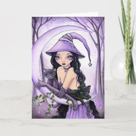 Nebelhafte Reflexionen - leere Karte (Vorderseite)