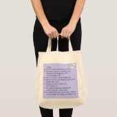 nebelhafte Taschentasche Tragetasche (Vorderseite (Produkt))
