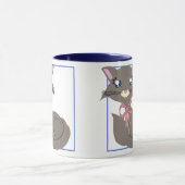 Nebelhafte Toonkitty-Tasse Tasse (Zentrum)