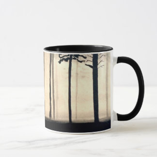 Nebelhafte WaldTasse Tasse