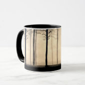 Nebelhafte WaldTasse Tasse (Vorderseite Links)