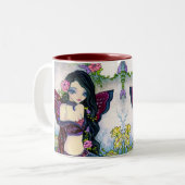 * Nebelhafter Garten * - Tasse (Vorderseite Links)