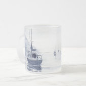 "Nebelhafter Morgen-" Tasse (Vorderseite Links)