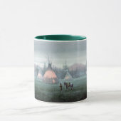 NEBELHAFTER TIPI durch SHARON SHARPE Tasse (Zentrum)