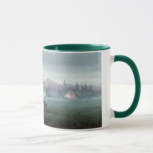 NEBELHAFTER TIPI durch SHARON SHARPE Tasse (Rechts)