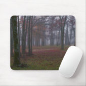 Nebelhaftes Holz Mousepad (Mit Mouse)