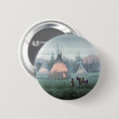 NEBELHAFTES TIPI-LAGER durch SHARON SHARPE Button (Vorne & Hinten)