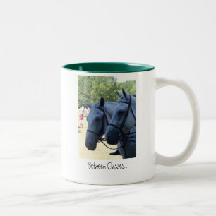 nebelig u. 008, zwischen Klassen… Zweifarbige Tasse