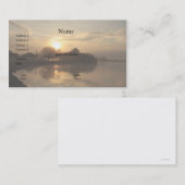 Nebelige Visitenkarte des Tag10 (Vorne/Hinten)