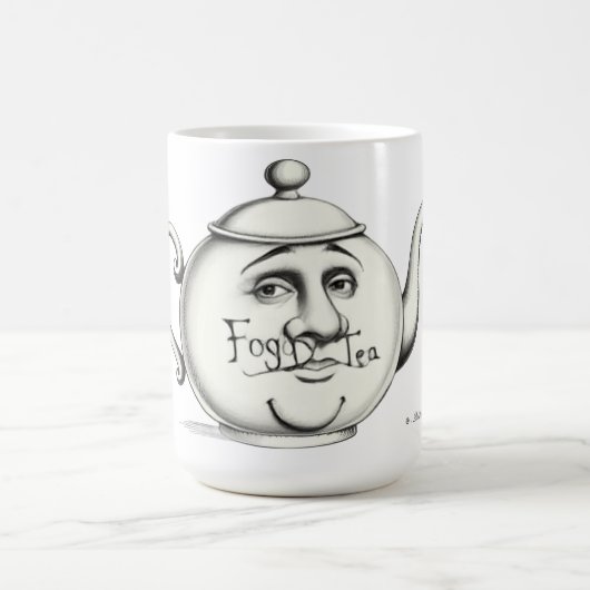 Nebeliger Becher Kaffeetasse (Mittel)