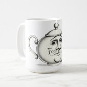 Nebeliger Becher Kaffeetasse (Vorderseite Links)