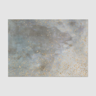 Nebeliger grauer Himmel Sterne Feld Pergamentpapie Seidenpapier