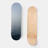 Nebeliger Morgendunst Capri Ozean Wonne 1 Skateboard (Vorderseite)