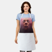 Nebeliger Schürze (Getragen)