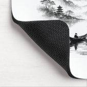 Nebeliger See-Mauspad 2 Mousepad (Ecke)